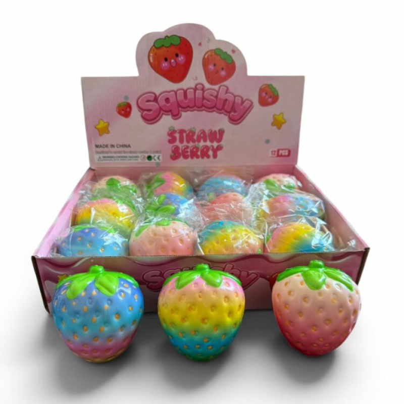 Squishy Strawberry Colourful